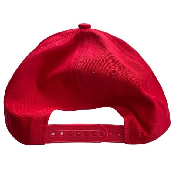 NEW Red Stoli Vodka Logo Baseball Cap Snapback All Cotton Trucker Hat - Picture 3 of 7